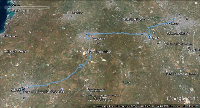Tour del Salento I giorno